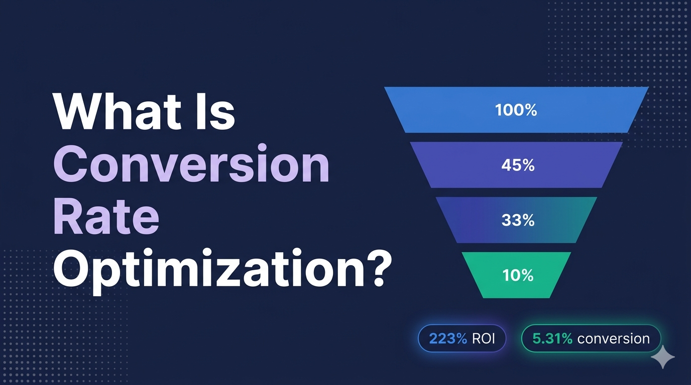 What Is Conversion Rate Optimization? The Complete CRO Guide for 2026