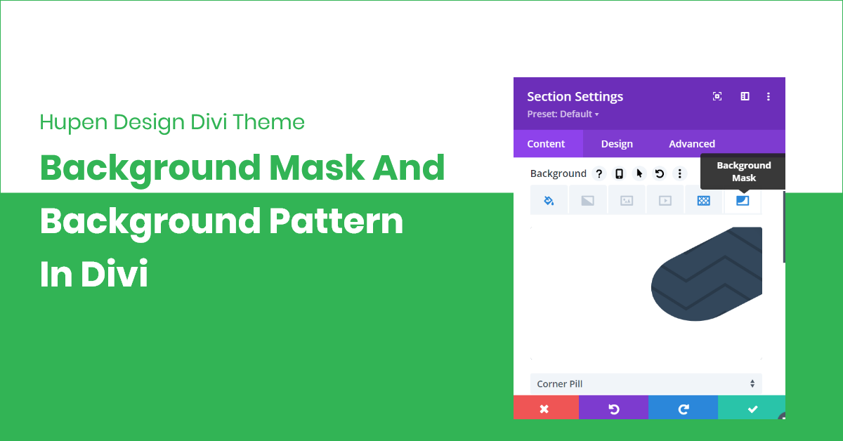 Background Mask And Background Pattern For Divi